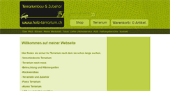 Desktop Screenshot of holz-terrarium.ch